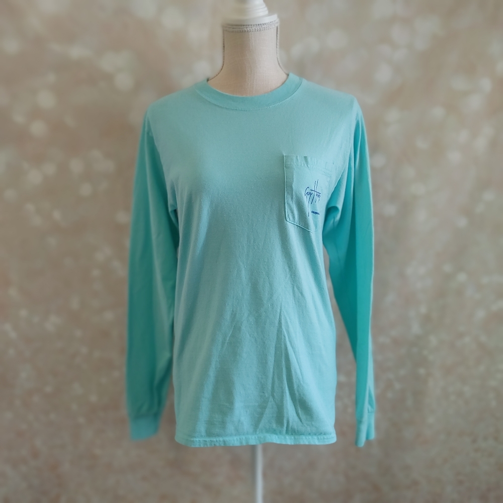 Guy Harvey Marlin Pocket Long Sleeve NWOT